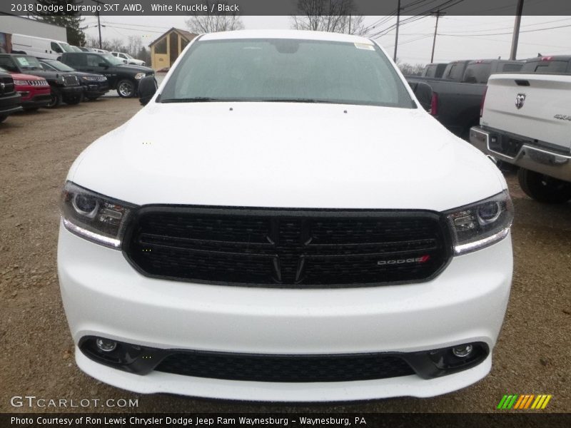 White Knuckle / Black 2018 Dodge Durango SXT AWD