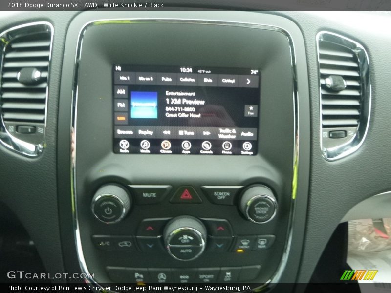 White Knuckle / Black 2018 Dodge Durango SXT AWD