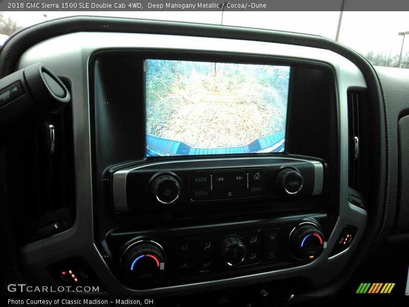 Deep Mahogany Metallic / Cocoa/­Dune 2018 GMC Sierra 1500 SLE Double Cab 4WD