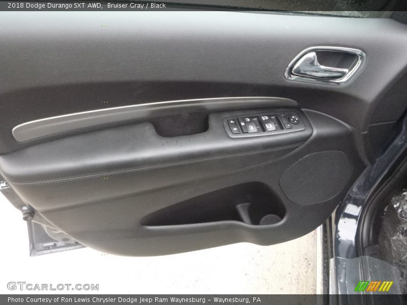 Bruiser Gray / Black 2018 Dodge Durango SXT AWD