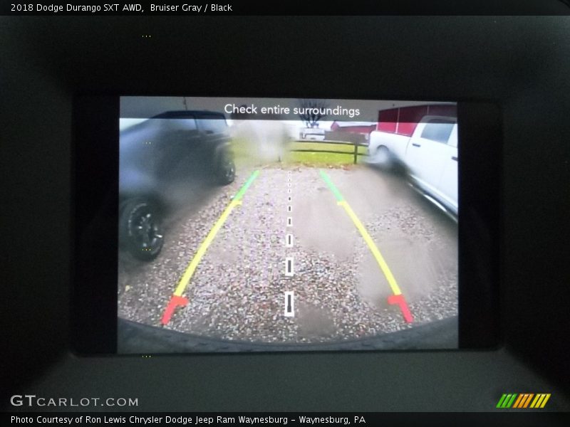 Bruiser Gray / Black 2018 Dodge Durango SXT AWD