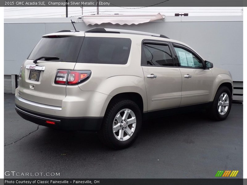 Champagne Silver Metallic / Ebony 2015 GMC Acadia SLE