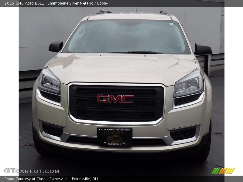 Champagne Silver Metallic / Ebony 2015 GMC Acadia SLE