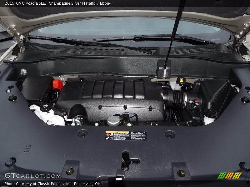 Champagne Silver Metallic / Ebony 2015 GMC Acadia SLE