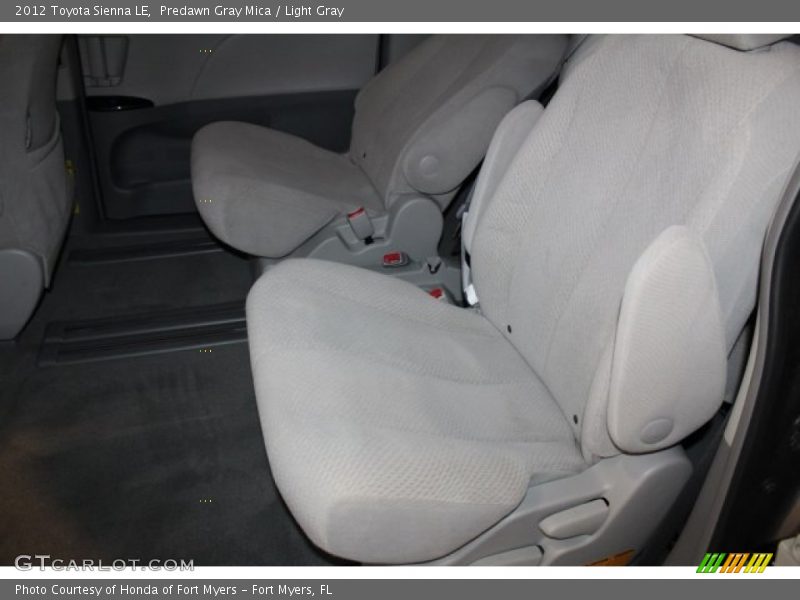 Predawn Gray Mica / Light Gray 2012 Toyota Sienna LE