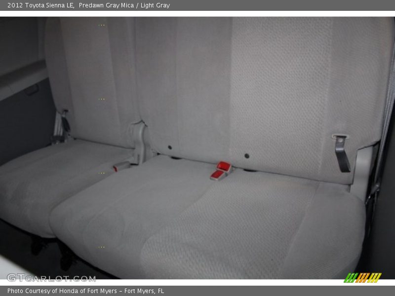 Predawn Gray Mica / Light Gray 2012 Toyota Sienna LE