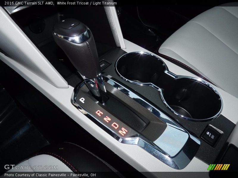 White Frost Tricoat / Light Titanium 2016 GMC Terrain SLT AWD