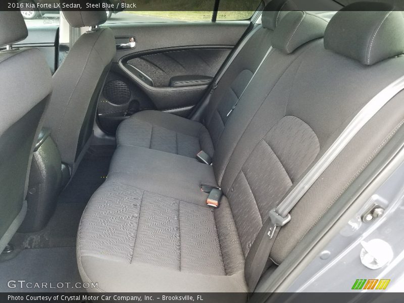 Steel Blue / Black 2016 Kia Forte LX Sedan