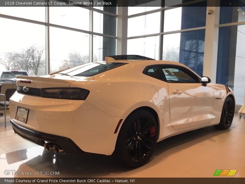 Summit White / Jet Black 2018 Chevrolet Camaro LT Coupe