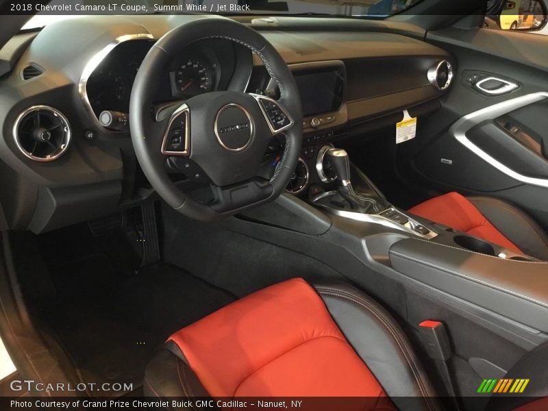  2018 Camaro LT Coupe Jet Black Interior