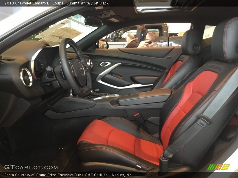 Front Seat of 2018 Camaro LT Coupe
