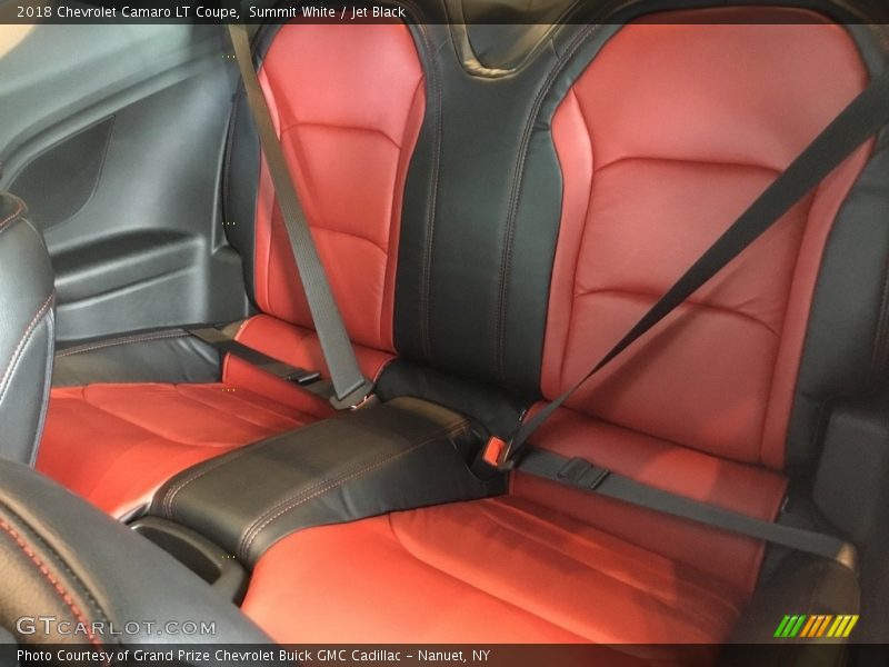 Rear Seat of 2018 Camaro LT Coupe