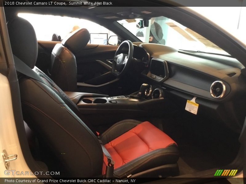 Summit White / Jet Black 2018 Chevrolet Camaro LT Coupe