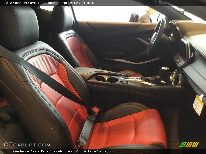 Summit White / Jet Black 2018 Chevrolet Camaro LT Coupe