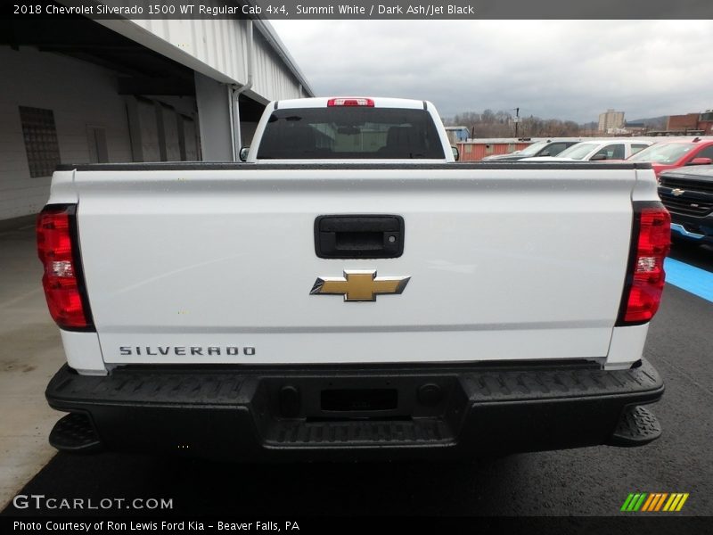 Summit White / Dark Ash/Jet Black 2018 Chevrolet Silverado 1500 WT Regular Cab 4x4