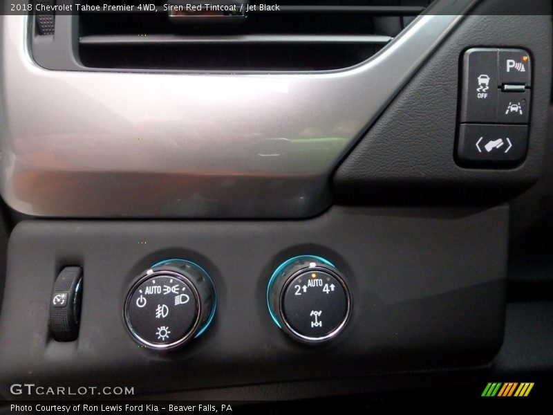 Siren Red Tintcoat / Jet Black 2018 Chevrolet Tahoe Premier 4WD