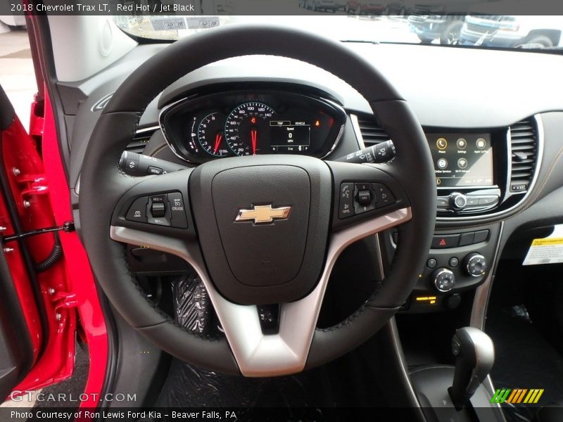 Red Hot / Jet Black 2018 Chevrolet Trax LT