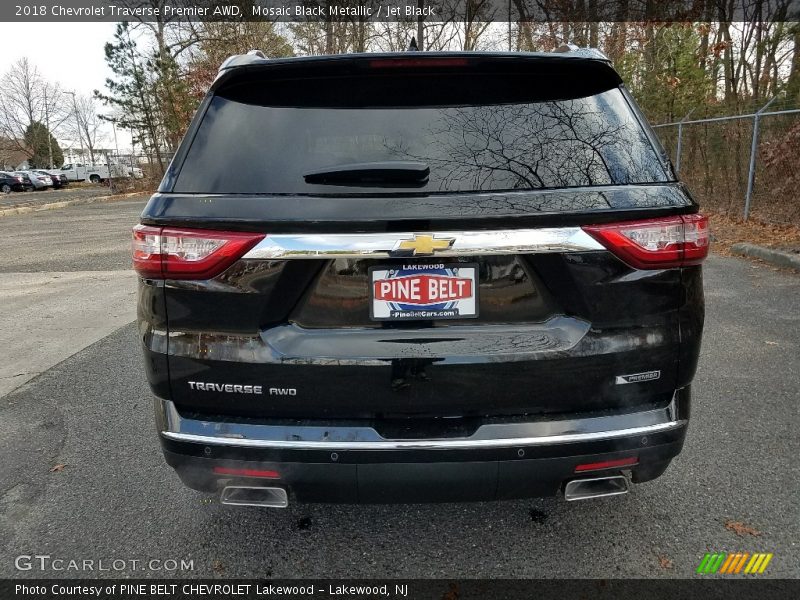 Mosaic Black Metallic / Jet Black 2018 Chevrolet Traverse Premier AWD