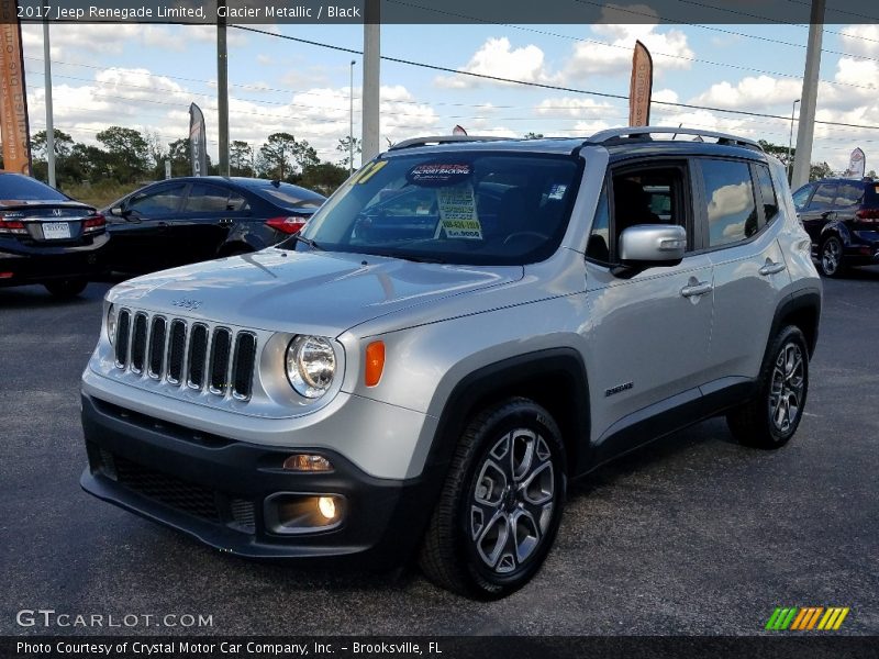 Front 3/4 View of 2017 Renegade Limited