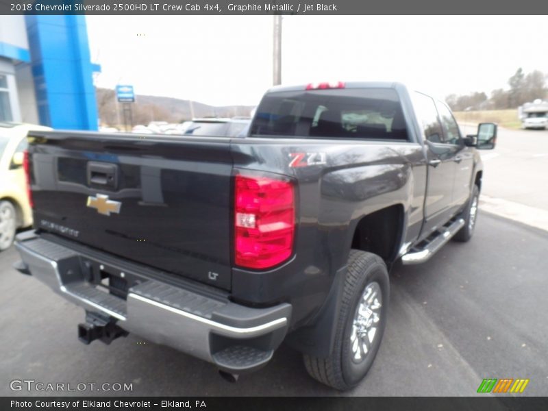 Graphite Metallic / Jet Black 2018 Chevrolet Silverado 2500HD LT Crew Cab 4x4