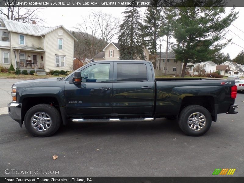 Graphite Metallic / Jet Black 2018 Chevrolet Silverado 2500HD LT Crew Cab 4x4