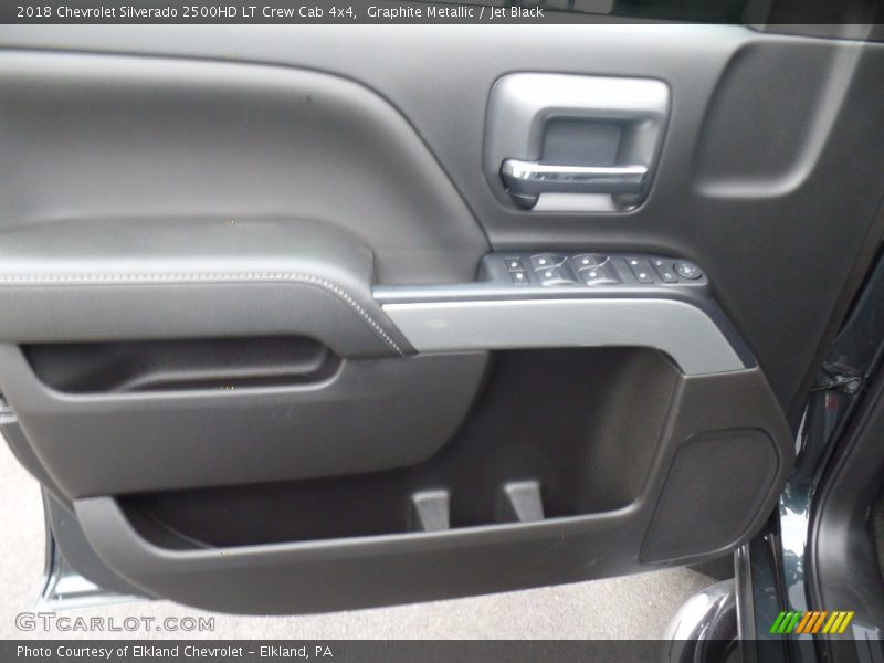 Graphite Metallic / Jet Black 2018 Chevrolet Silverado 2500HD LT Crew Cab 4x4