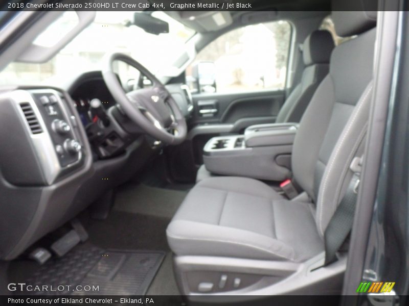 Graphite Metallic / Jet Black 2018 Chevrolet Silverado 2500HD LT Crew Cab 4x4