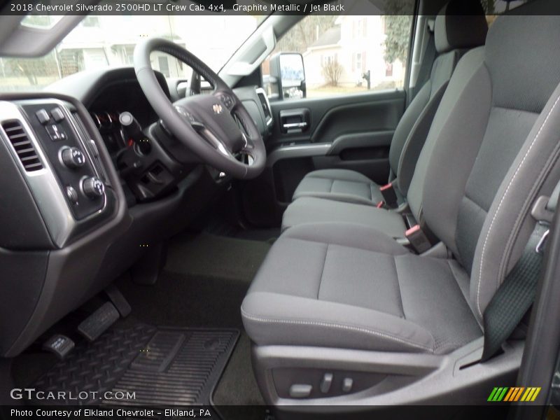 Graphite Metallic / Jet Black 2018 Chevrolet Silverado 2500HD LT Crew Cab 4x4