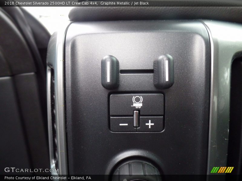 Graphite Metallic / Jet Black 2018 Chevrolet Silverado 2500HD LT Crew Cab 4x4