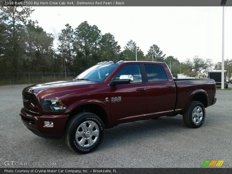 Delmonico Red Pearl / Black 2018 Ram 2500 Big Horn Crew Cab 4x4