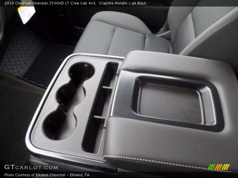 Graphite Metallic / Jet Black 2018 Chevrolet Silverado 2500HD LT Crew Cab 4x4