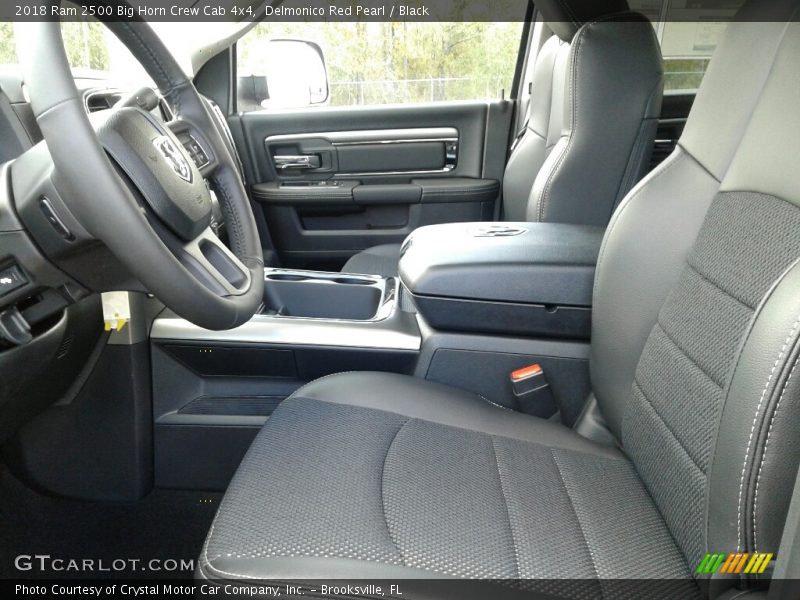 Delmonico Red Pearl / Black 2018 Ram 2500 Big Horn Crew Cab 4x4