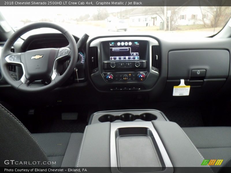 Graphite Metallic / Jet Black 2018 Chevrolet Silverado 2500HD LT Crew Cab 4x4