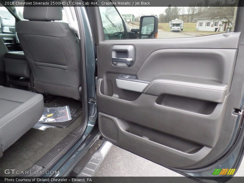 Graphite Metallic / Jet Black 2018 Chevrolet Silverado 2500HD LT Crew Cab 4x4