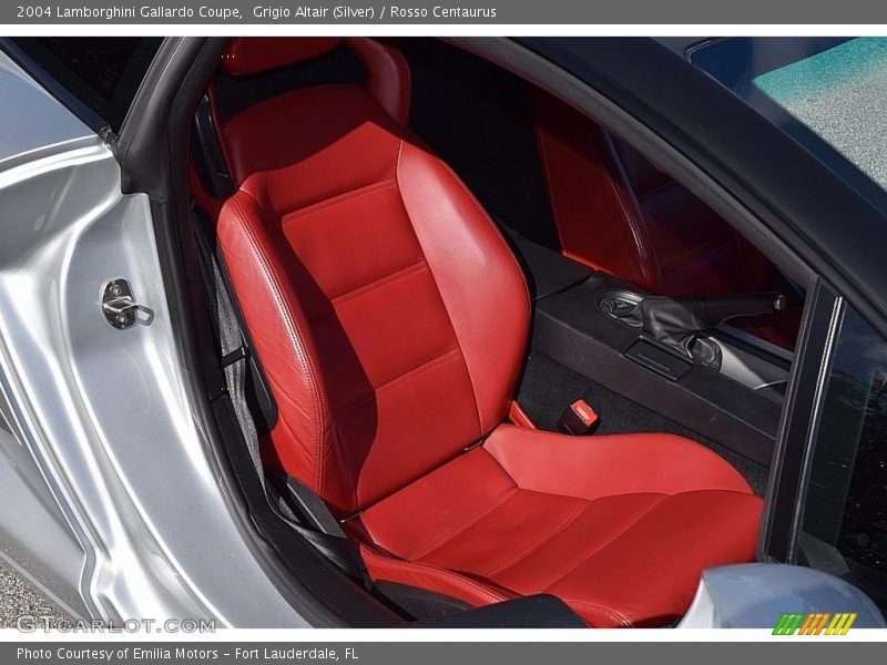 Front Seat of 2004 Gallardo Coupe