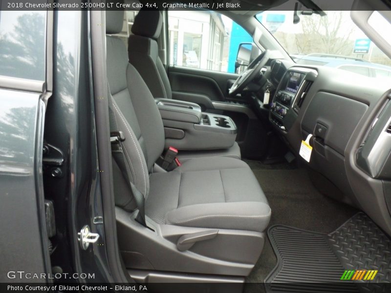 Graphite Metallic / Jet Black 2018 Chevrolet Silverado 2500HD LT Crew Cab 4x4