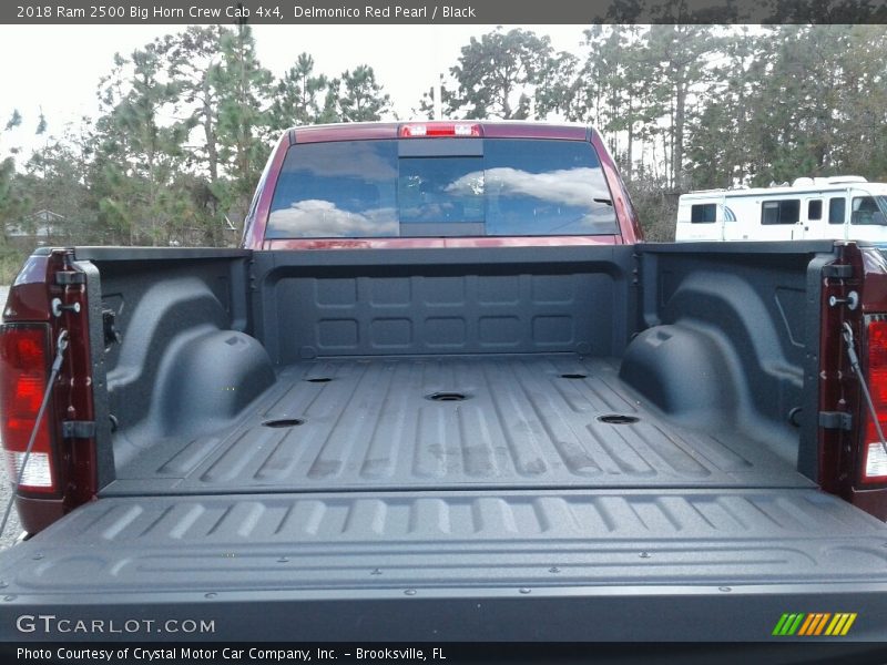 Delmonico Red Pearl / Black 2018 Ram 2500 Big Horn Crew Cab 4x4