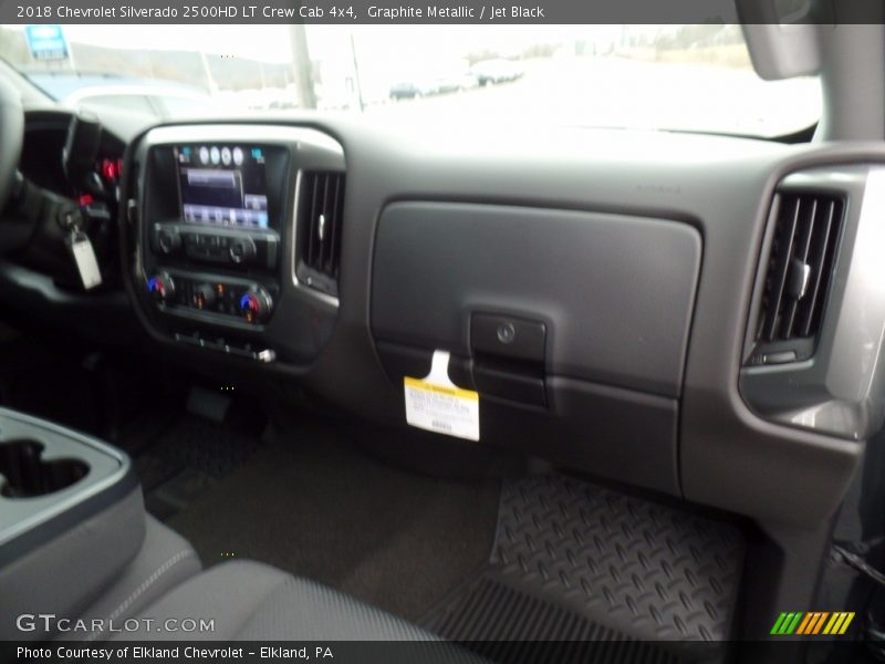 Graphite Metallic / Jet Black 2018 Chevrolet Silverado 2500HD LT Crew Cab 4x4