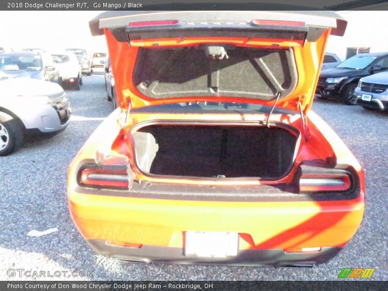 Go Mango / Black 2018 Dodge Challenger R/T