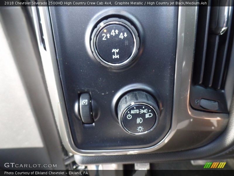 Graphite Metallic / High Country Jet Black/Medium Ash 2018 Chevrolet Silverado 2500HD High Country Crew Cab 4x4
