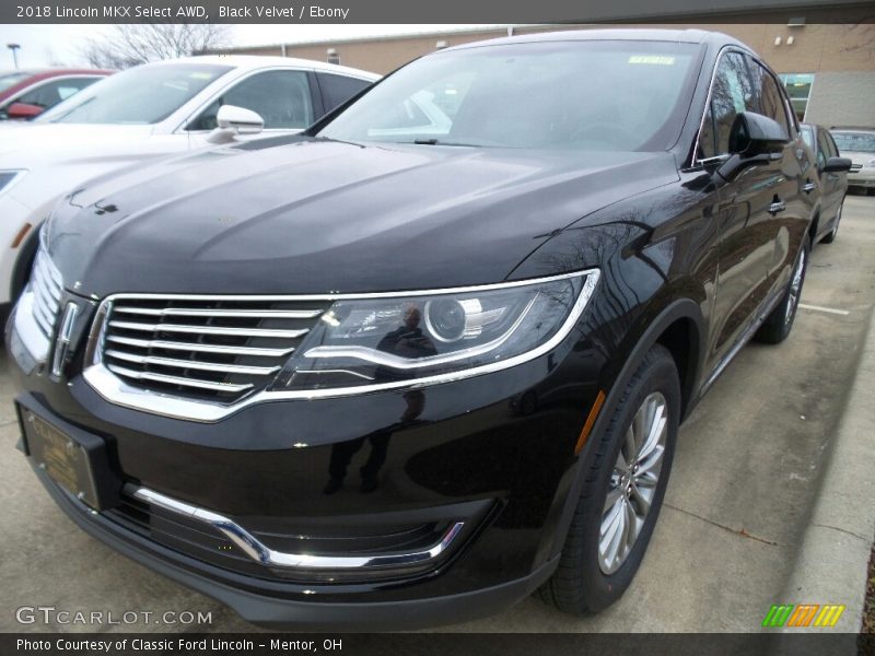 Black Velvet / Ebony 2018 Lincoln MKX Select AWD