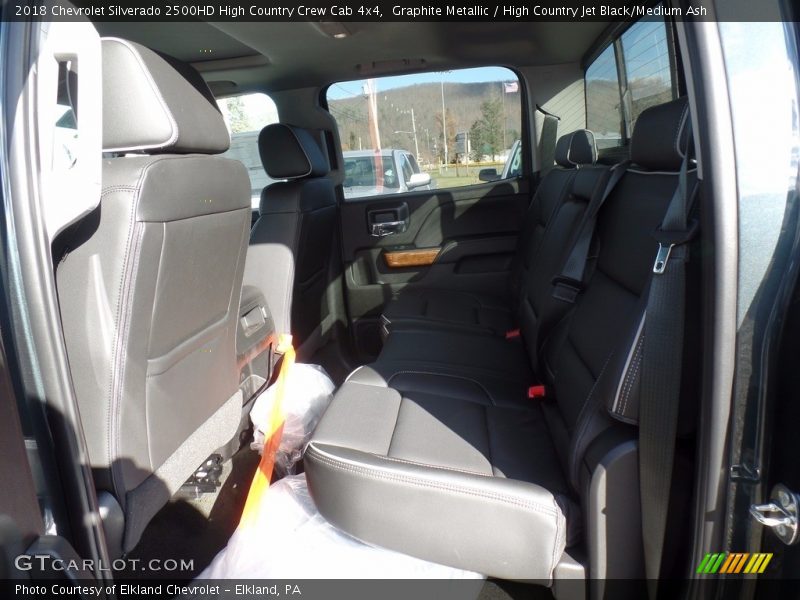 Graphite Metallic / High Country Jet Black/Medium Ash 2018 Chevrolet Silverado 2500HD High Country Crew Cab 4x4