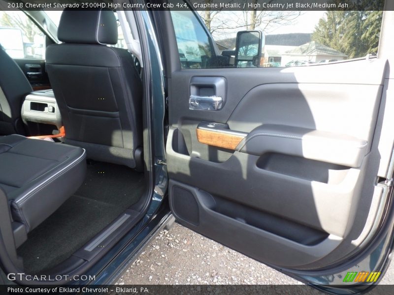 Graphite Metallic / High Country Jet Black/Medium Ash 2018 Chevrolet Silverado 2500HD High Country Crew Cab 4x4