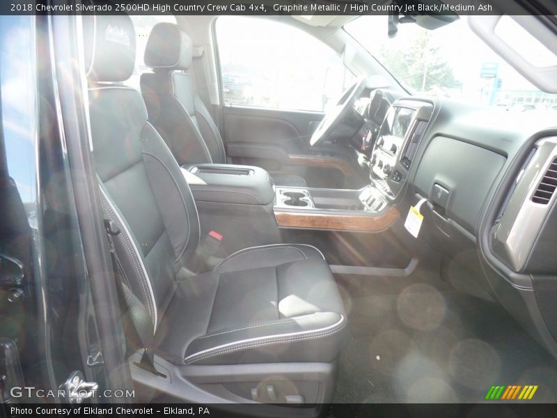 Graphite Metallic / High Country Jet Black/Medium Ash 2018 Chevrolet Silverado 2500HD High Country Crew Cab 4x4
