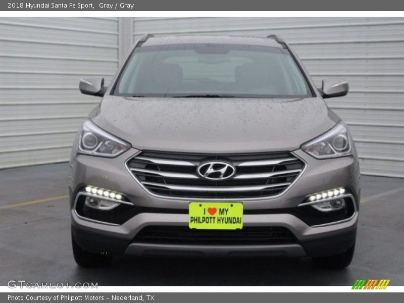 Gray / Gray 2018 Hyundai Santa Fe Sport