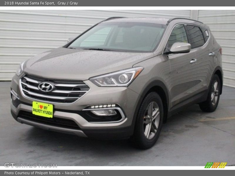 Gray / Gray 2018 Hyundai Santa Fe Sport