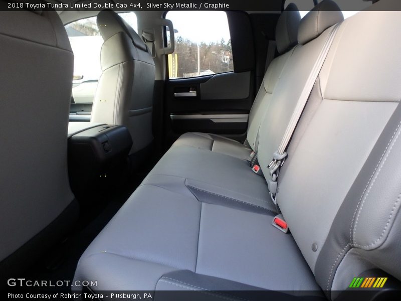 Silver Sky Metallic / Graphite 2018 Toyota Tundra Limited Double Cab 4x4
