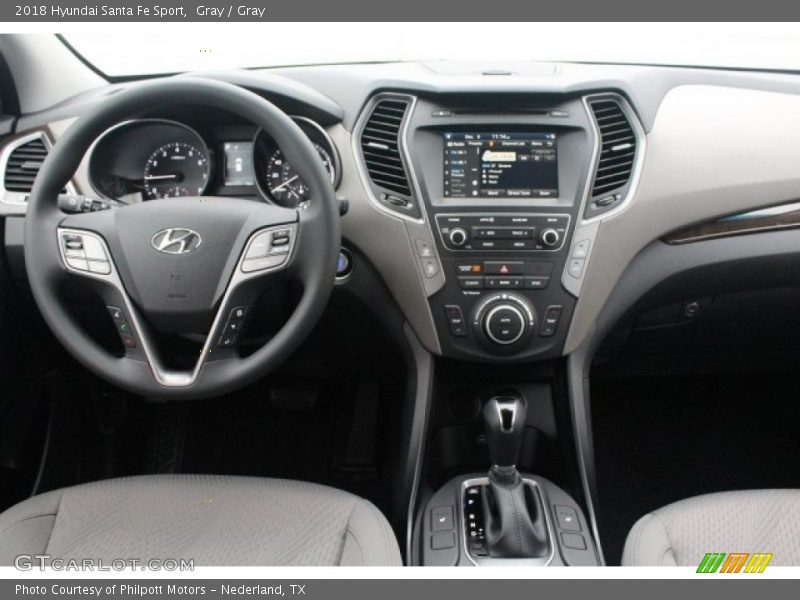 Gray / Gray 2018 Hyundai Santa Fe Sport