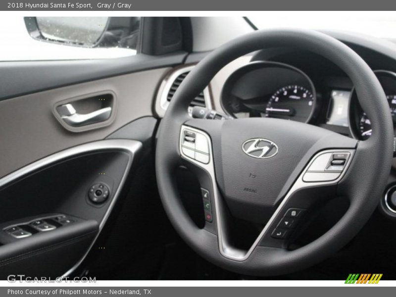 Gray / Gray 2018 Hyundai Santa Fe Sport