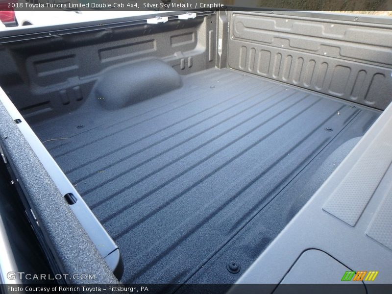 Silver Sky Metallic / Graphite 2018 Toyota Tundra Limited Double Cab 4x4